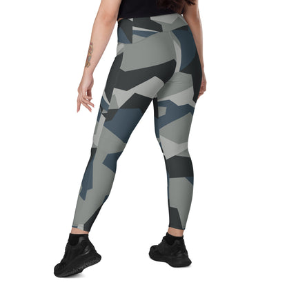 Swedish M90 Urban CAMO Leggings with pockets - Womens With Pockets