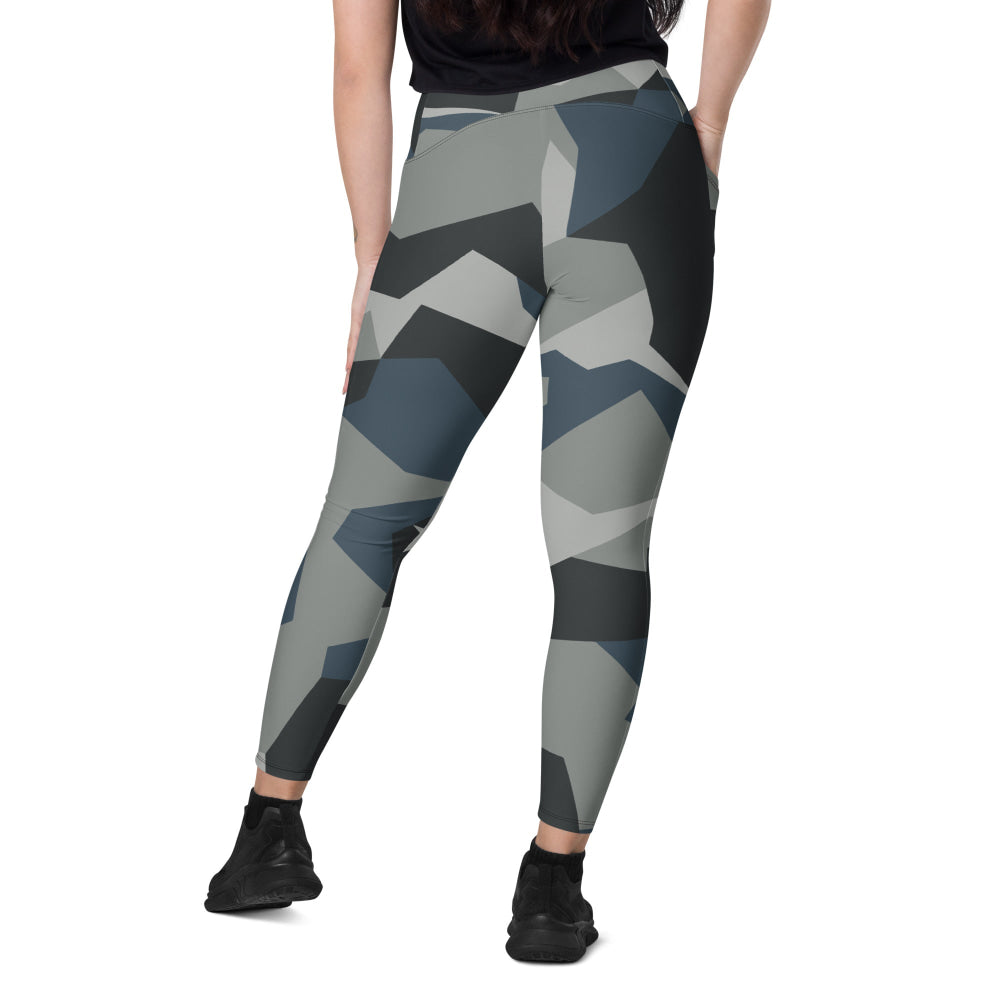 Swedish M90 Urban CAMO Leggings with pockets - Womens With Pockets