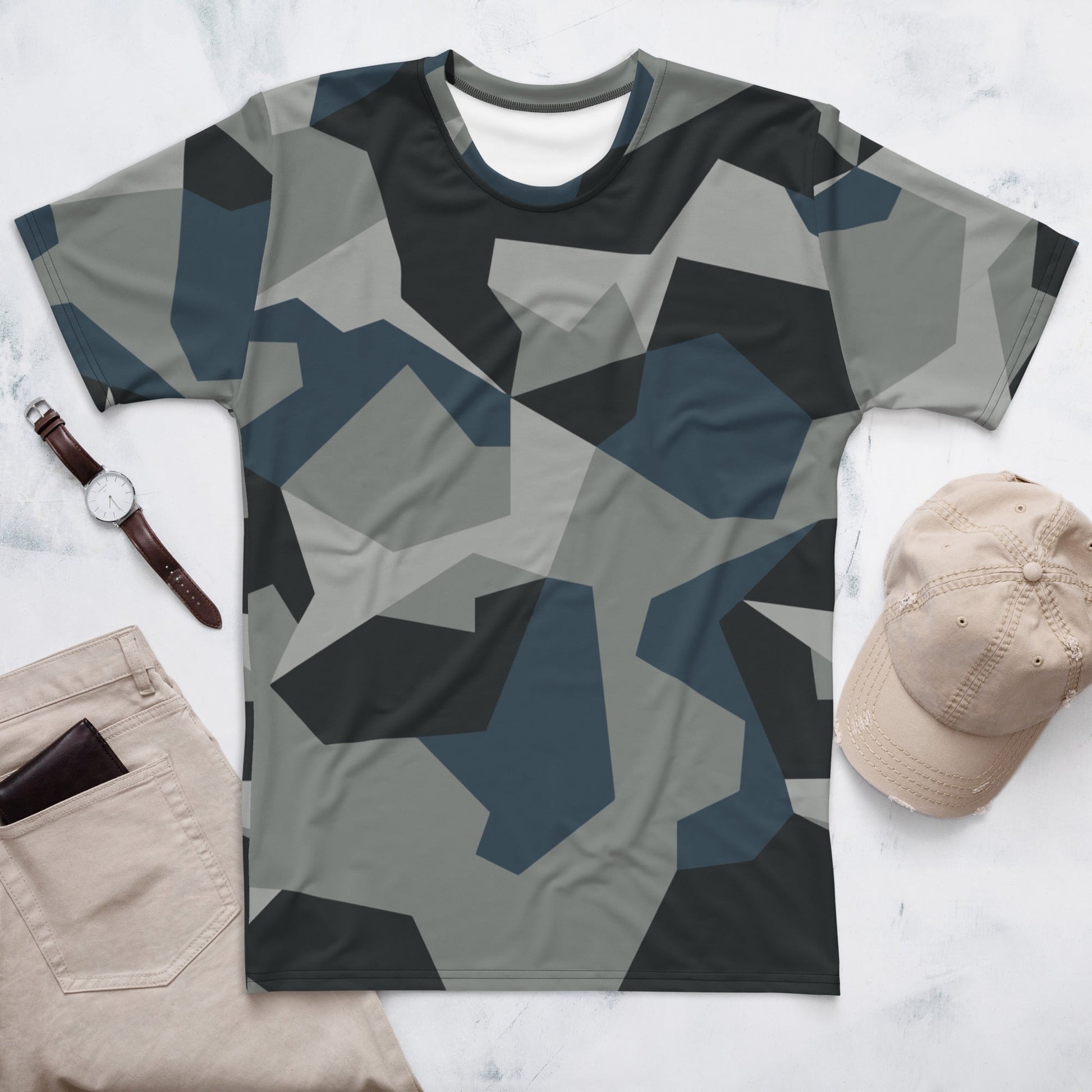 Swedish M90 Urban CAMO Mens t-shirt - XS - T-Shirts