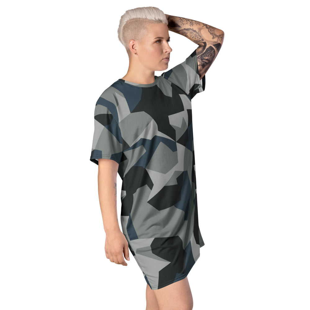 Swedish M90 Urban CAMO T-shirt dress - Womens T-Shirt Dress