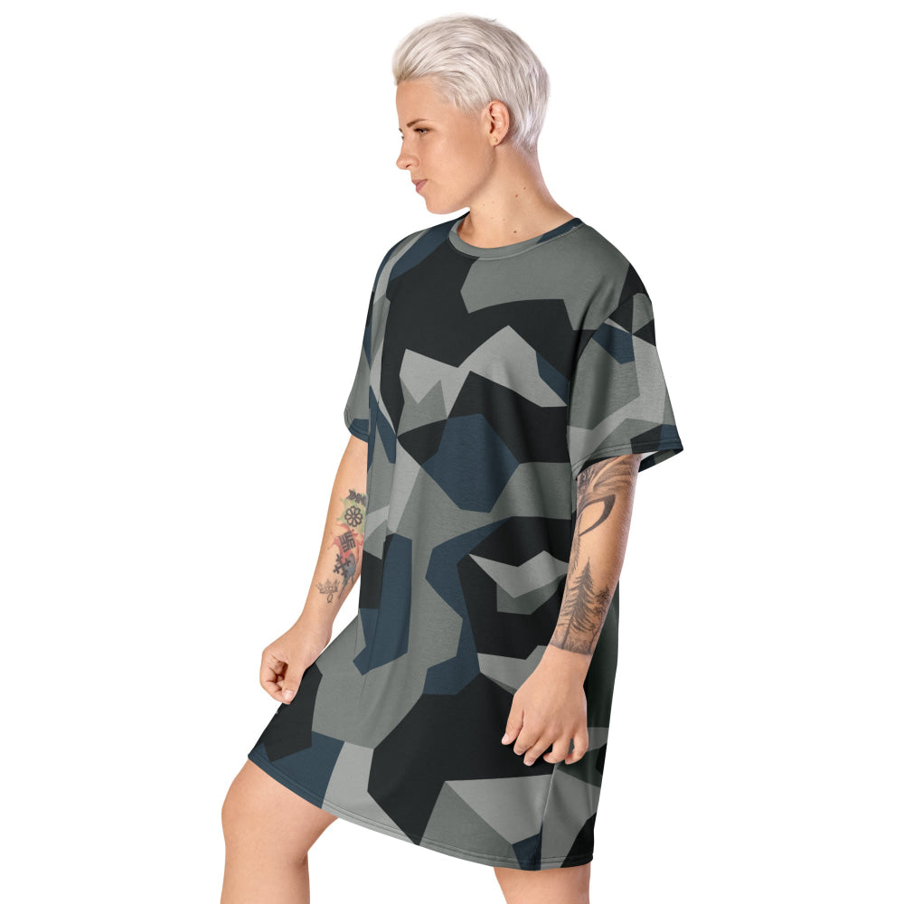 Swedish M90 Urban CAMO T-shirt dress - Womens T-Shirt Dress