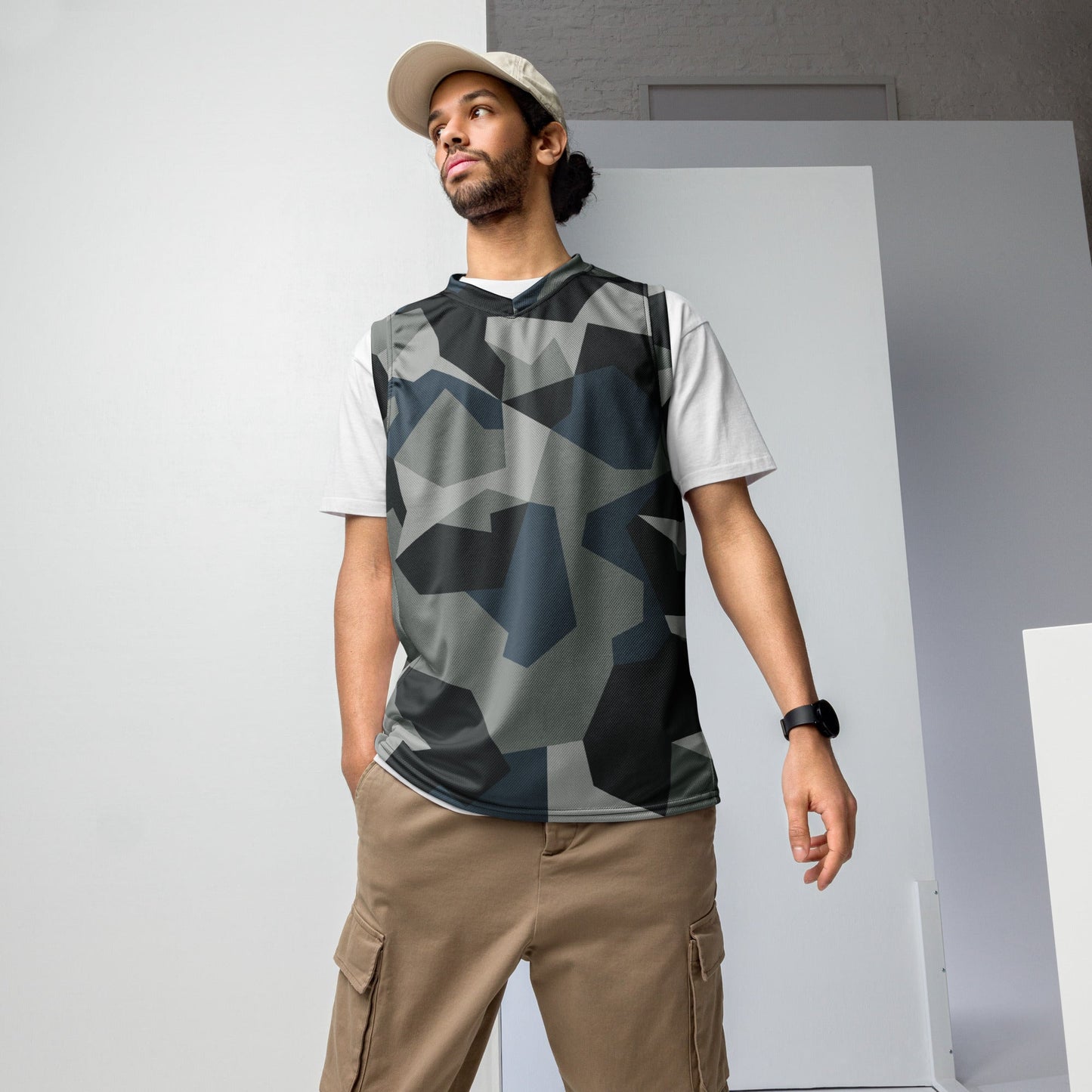 Swedish M90 Urban CAMO unisex basketball jersey 2XS Basketball Jerseys