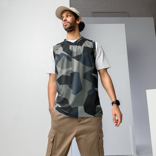 Swedish M90 Urban CAMO unisex basketball jersey - 2XS - Unisex Basketball Jersey