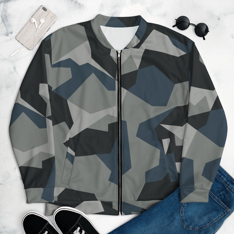 M90 Swedish Urban CAMO Unisex Bomber Jacket - XS