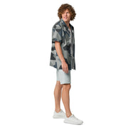 M90 Swedish Urban CAMO Unisex Short-Sleeve Button Shirt - Button-Up
