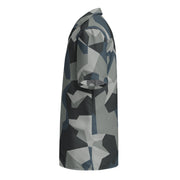 M90 Swedish Urban CAMO Unisex Short-Sleeve Button Shirt - Button-Up
