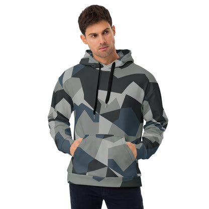 Swedish M90 Urban CAMO Unisex Hoodie - 2XS