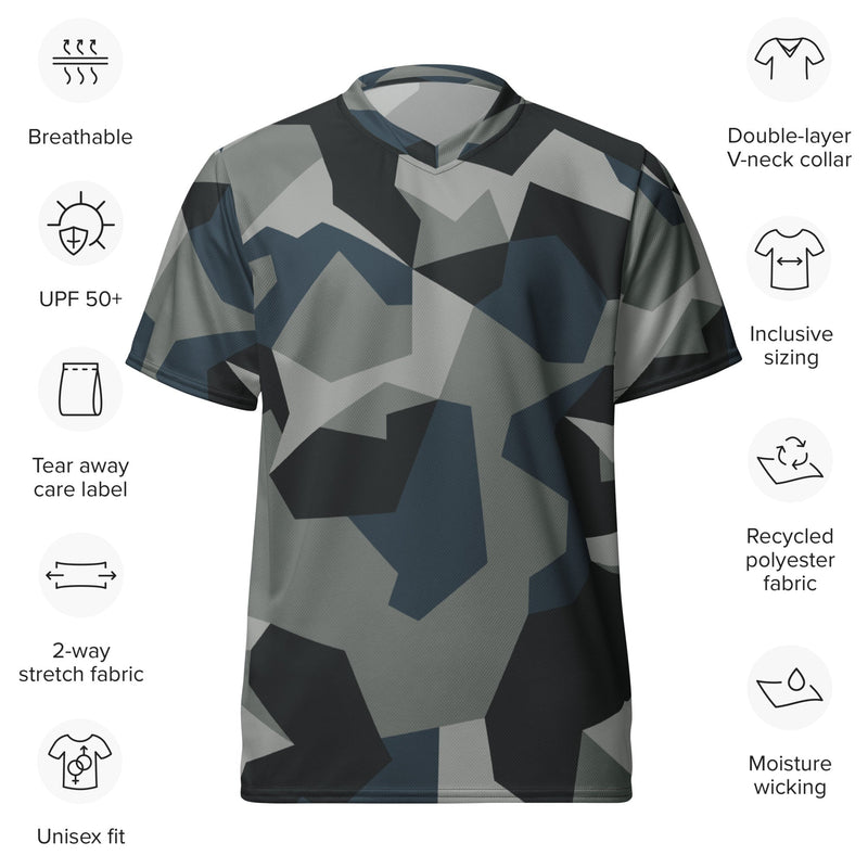M90 Swedish Urban CAMO Unisex Sports Jersey
