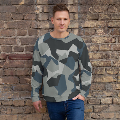 Swedish M90 Urban CAMO Unisex Sweatshirt - XS