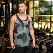 M90 Swedish Urban CAMO Unisex Tank Top - XS - Shirt