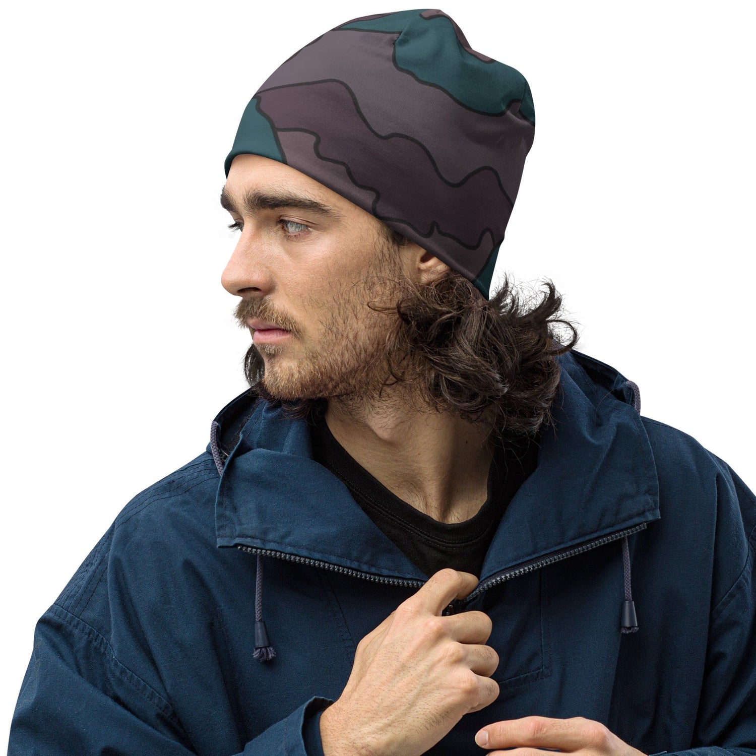 Swedish Quarter Shelter 1960 CAMO Beanie - S - Beanies