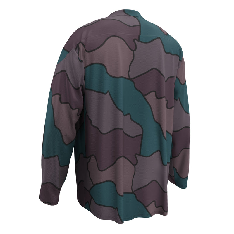 Contour Veil Swedish CAMO Unisex Hockey Fan Jersey