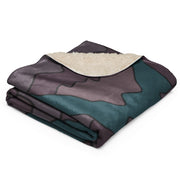 Contour Veil Swedish CAMO Sherpa Blanket