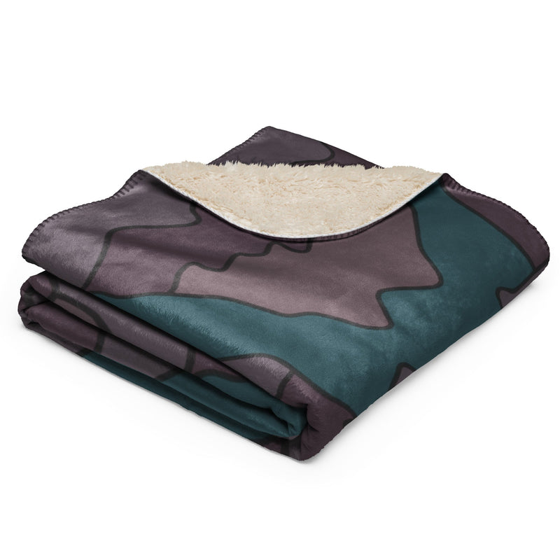 Contour Veil Swedish CAMO Sherpa Blanket