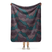 Contour Veil Swedish CAMO Sherpa Blanket - 50″×60″