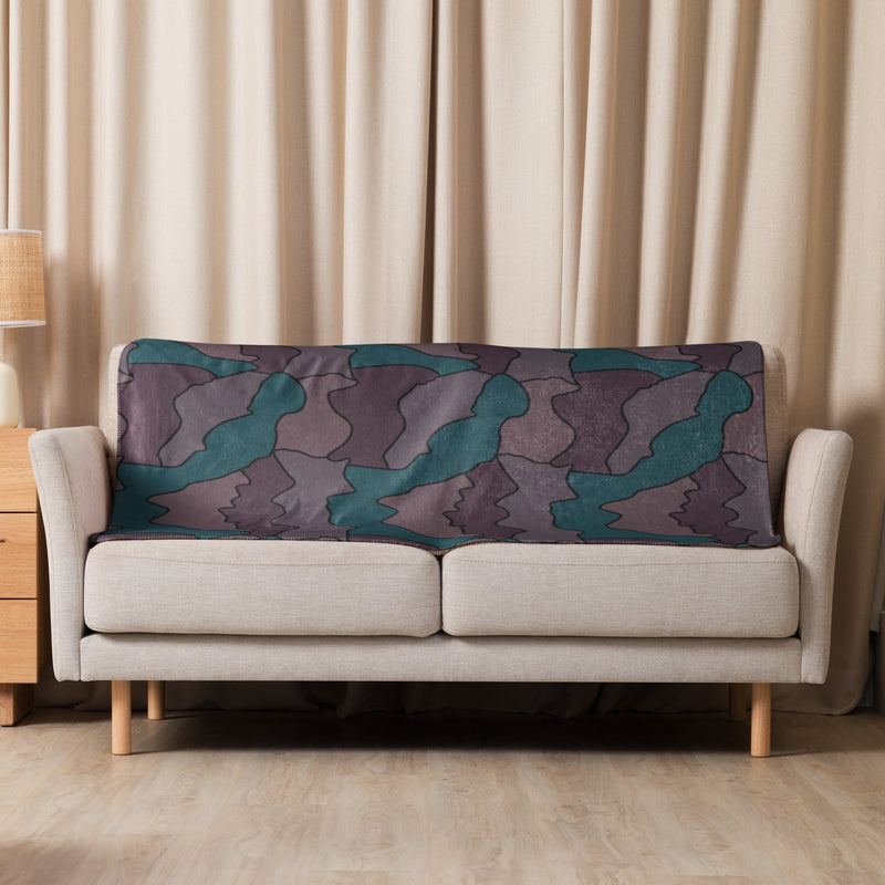 Contour Veil Swedish CAMO Sherpa Blanket