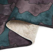 Contour Veil Swedish CAMO Sherpa Blanket