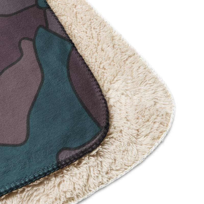 Contour Veil Swedish CAMO Sherpa Blanket