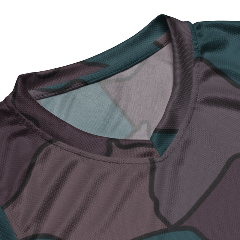 Contour Veil Swedish CAMO Unisex Basketball Jersey
