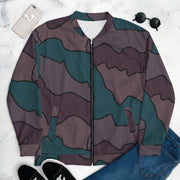 Contour Veil Swedish CAMO Unisex Bomber Jacket - XS
