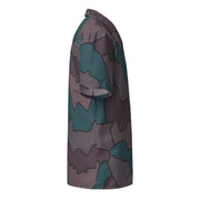 Contour Veil Swedish CAMO Unisex Short-Sleeve Button Shirt - Button-Up