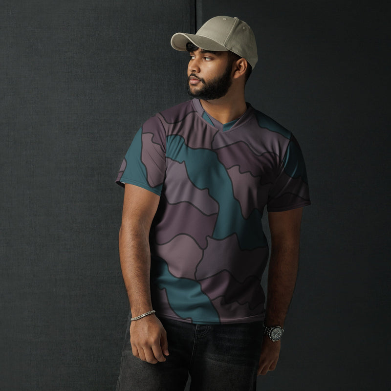 Contour Veil Swedish CAMO Unisex Sports Jersey