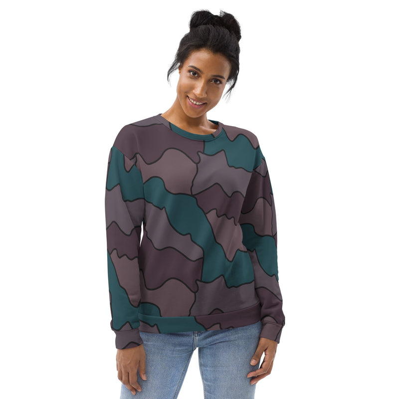 Contour Veil Swedish CAMO Unisex Sweatshirt