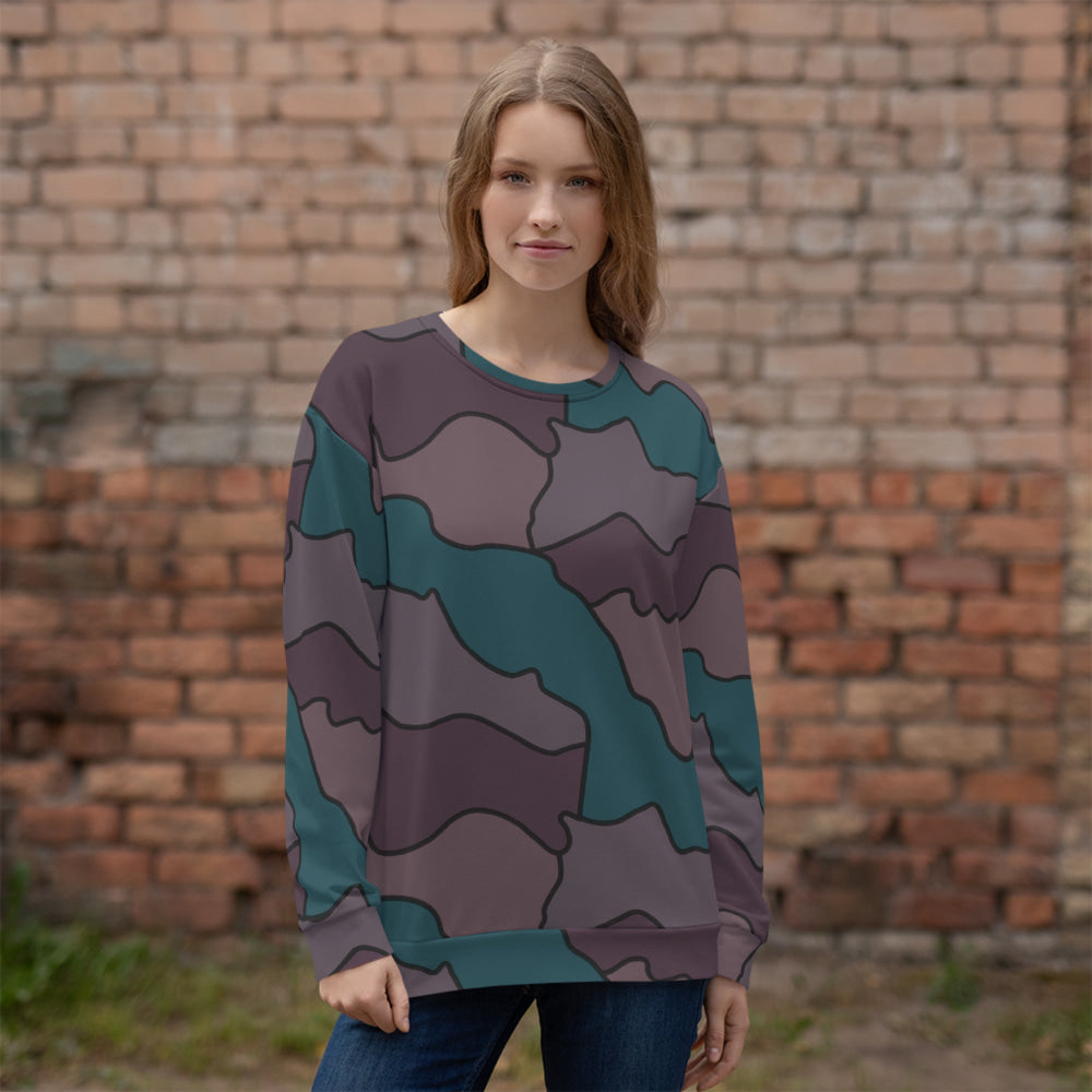 Swedish Quarter Shelter 1960 CAMO Unisex Sweatshirt