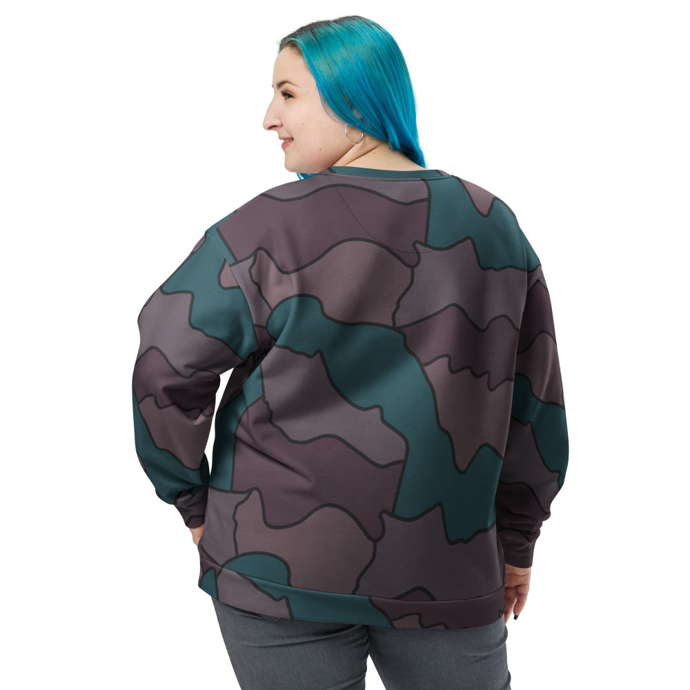 Swedish Quarter Shelter 1960 CAMO Unisex Sweatshirt