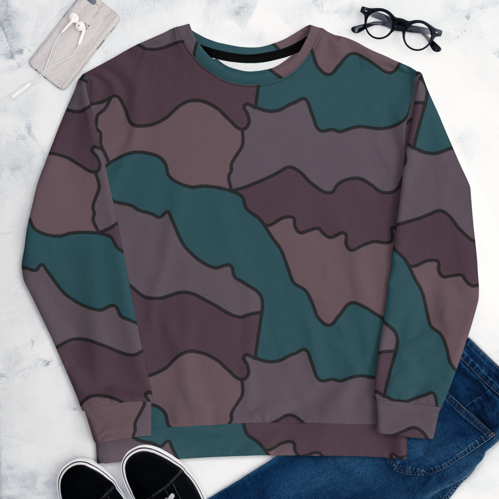 Swedish Quarter Shelter 1960 CAMO Unisex Sweatshirt