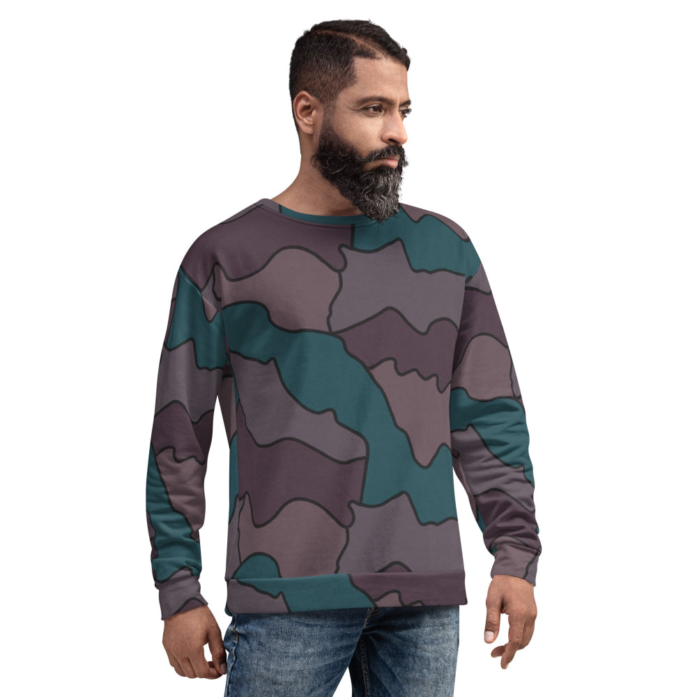 Swedish Quarter Shelter 1960 CAMO Unisex Sweatshirt