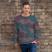 Contour Veil Swedish CAMO Unisex Sweatshirt - XS