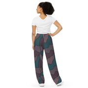 Contour Veil Swedish CAMO Unisex Wide-Leg Leisure Pants - Pant