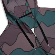 Contour Veil Swedish CAMO Unisex Zip Hoodie