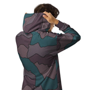 Contour Veil Swedish CAMO Unisex Zip Hoodie