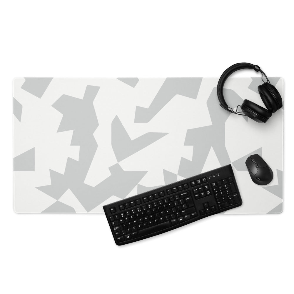 Swedish Snow CAMO Gaming mouse pad - 36″×18″ - Mouse Pad