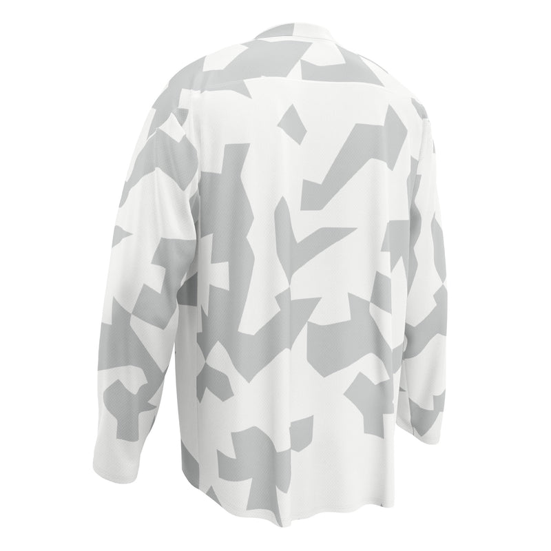 Fragment Snow Swedish CAMO Unisex Hockey Fan Jersey