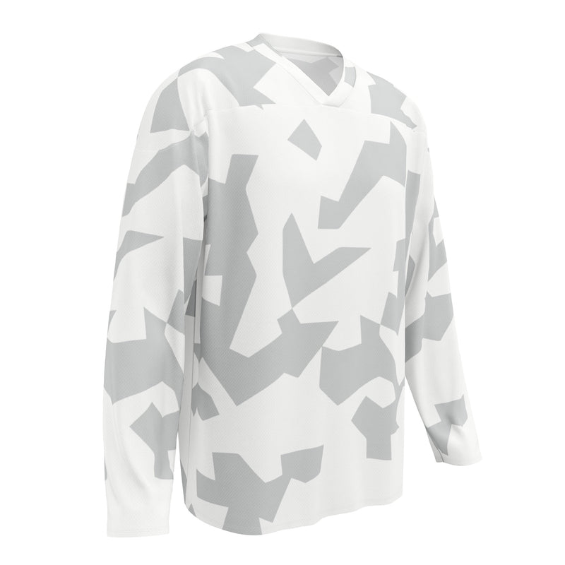 Fragment Snow Swedish CAMO Unisex Hockey Fan Jersey