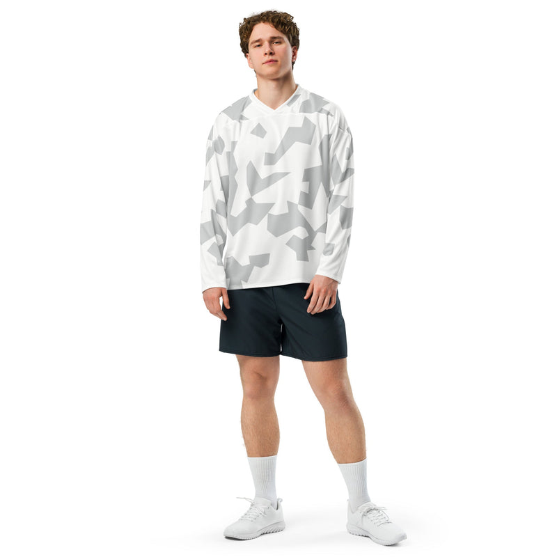 Fragment Snow Swedish CAMO Unisex Hockey Fan Jersey