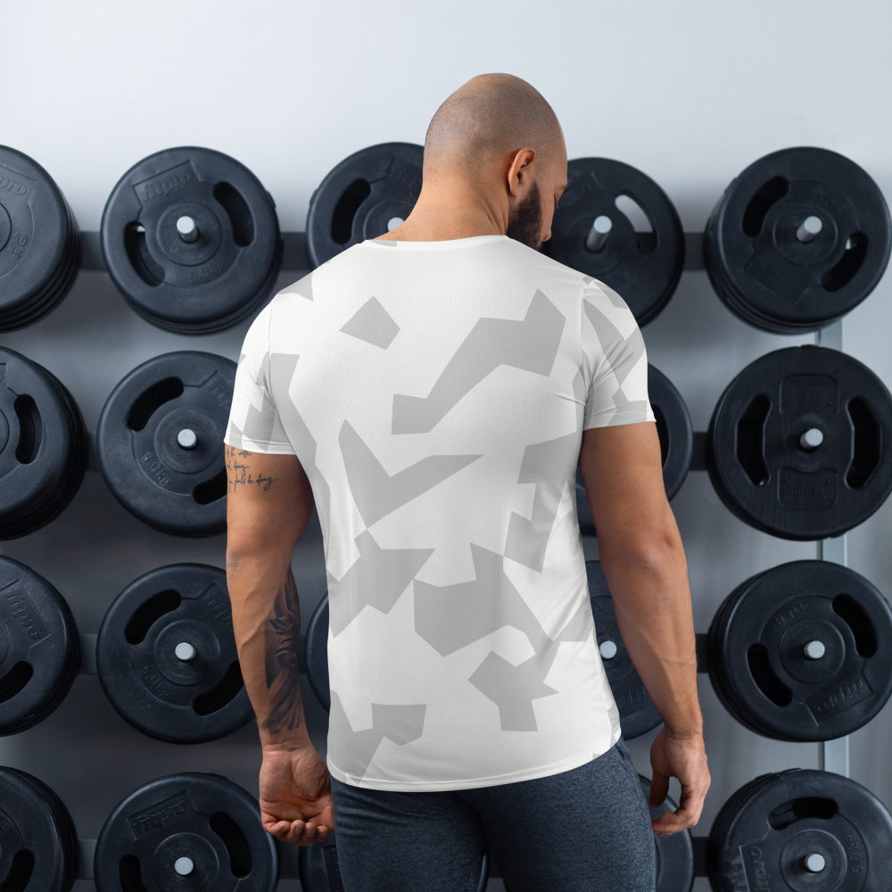 Swedish Snow CAMO Men’s Athletic T-shirt - Mens T-Shirt