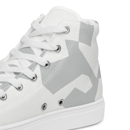 Swedish Snow CAMO Mens high top canvas shoes - High Top Canvas Shoes