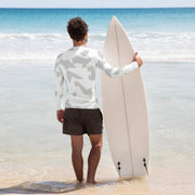 Fragment Snow Swedish CAMO Mens Long-Sleeve Rash Guard