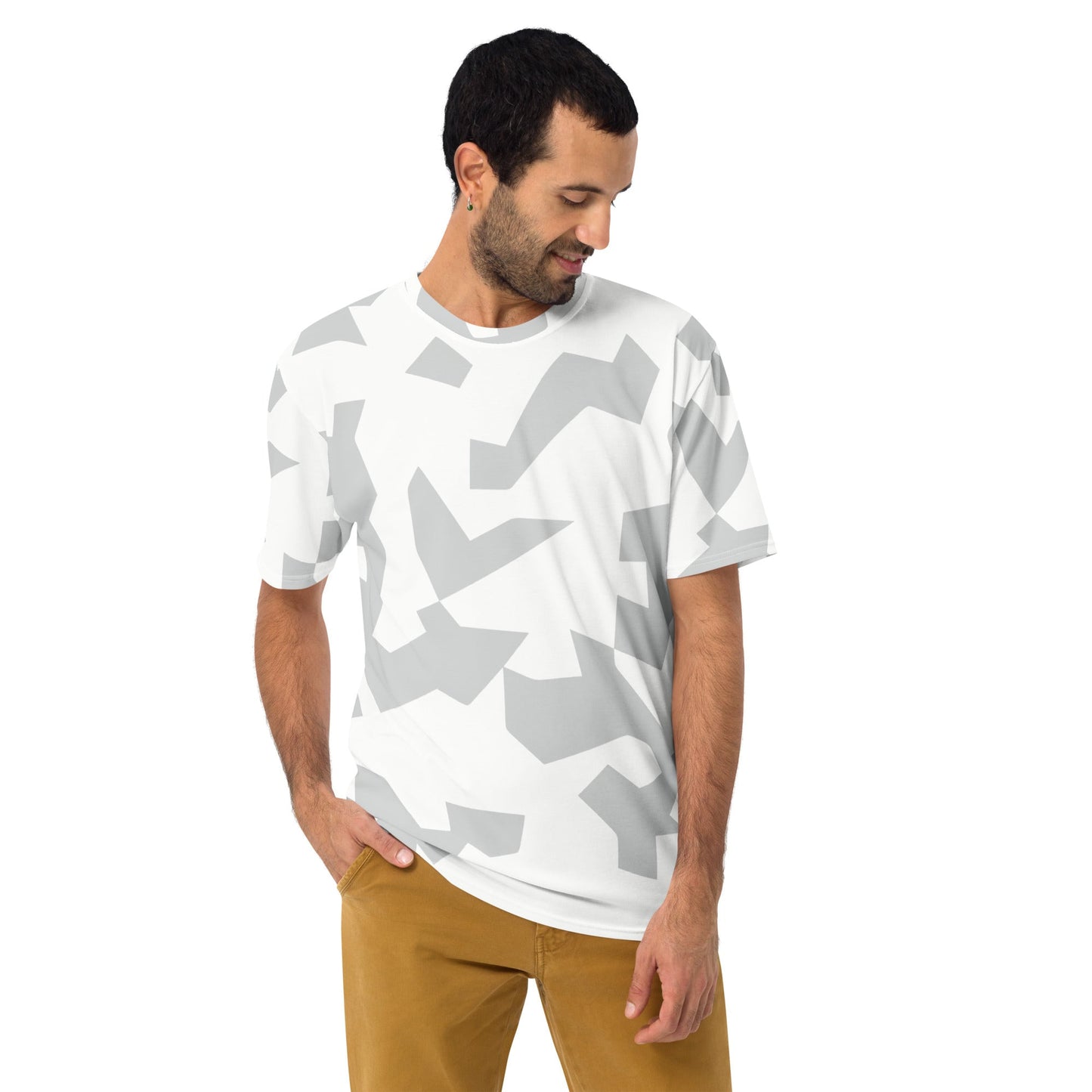 Swedish Snow CAMO Mens t shirt T Shirts