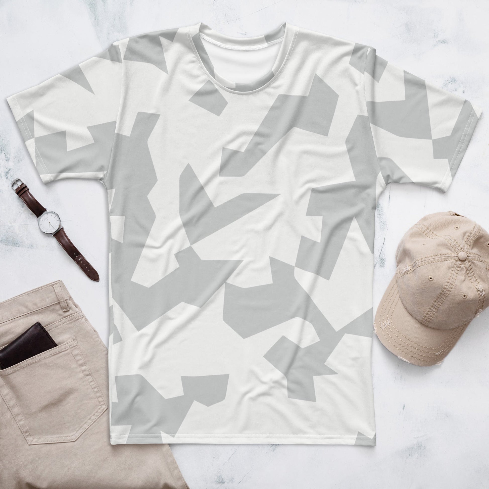 Swedish Snow CAMO Mens t shirt XS T Shirts