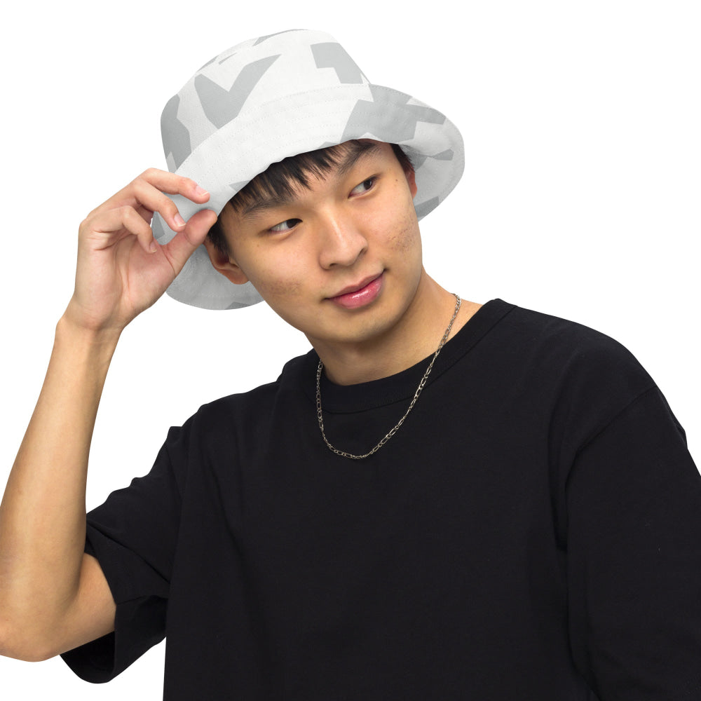 Swedish Snow CAMO Reversible bucket hat - Bucket Hat