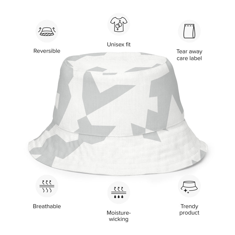 Fragment Snow Swedish CAMO Reversible Bucket Hat - Head