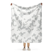 Fragment Snow Swedish CAMO Sherpa Blanket - 50″×60″