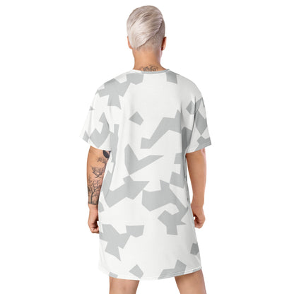 Swedish Snow CAMO T-shirt dress - Womens T-Shirt Dress