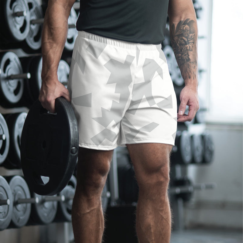 Fragment Snow Swedish CAMO Unisex Athletic Long Shorts - XS