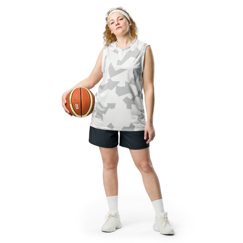 Fragment Snow Swedish CAMO Unisex Basketball Jersey